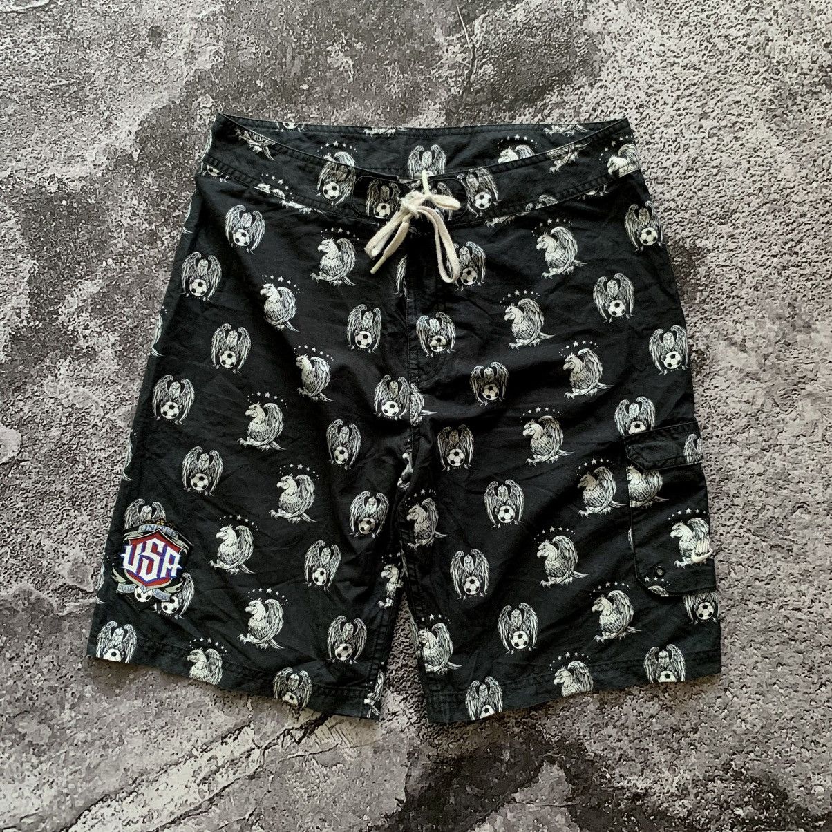Nike Mr.Cartoon x Nike - Team USA Swim Trunk Board Short Size US 34 / EU 50 - 1 Thumbnail