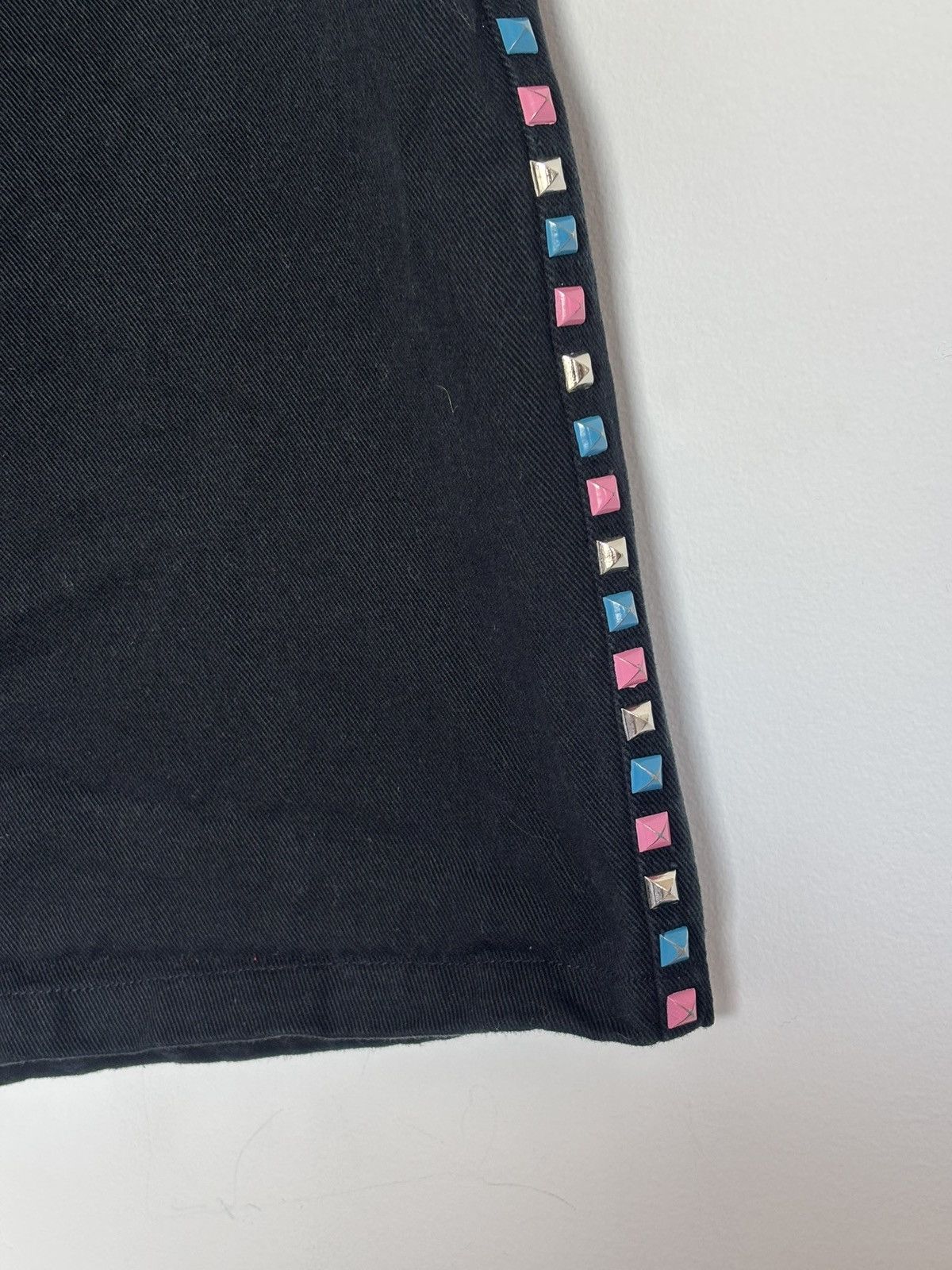 Golf Wang Golf denim studded shorts 36 black tyler the creator Size US 36 / EU 52 - 2 Thumbnail