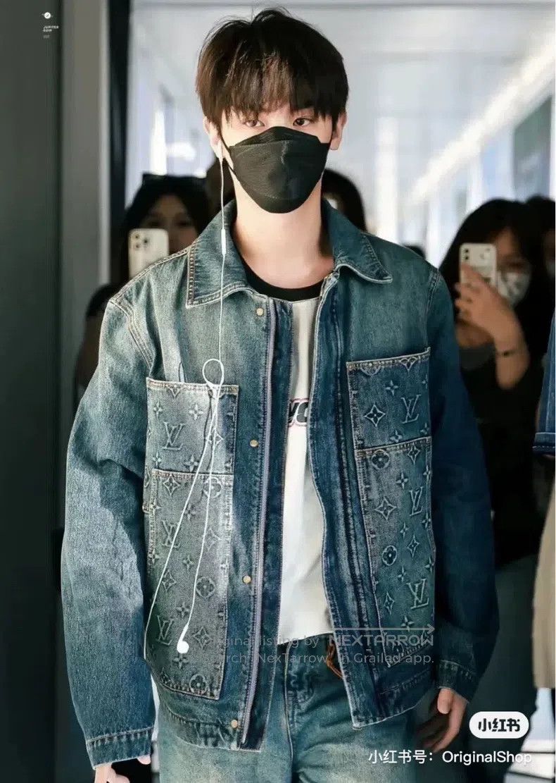 Louis Vuitton Louis Vuitton Pocket embossed presbyopic denim jacket Size US S / EU 44-46 / 1 - 8 Thumbnail