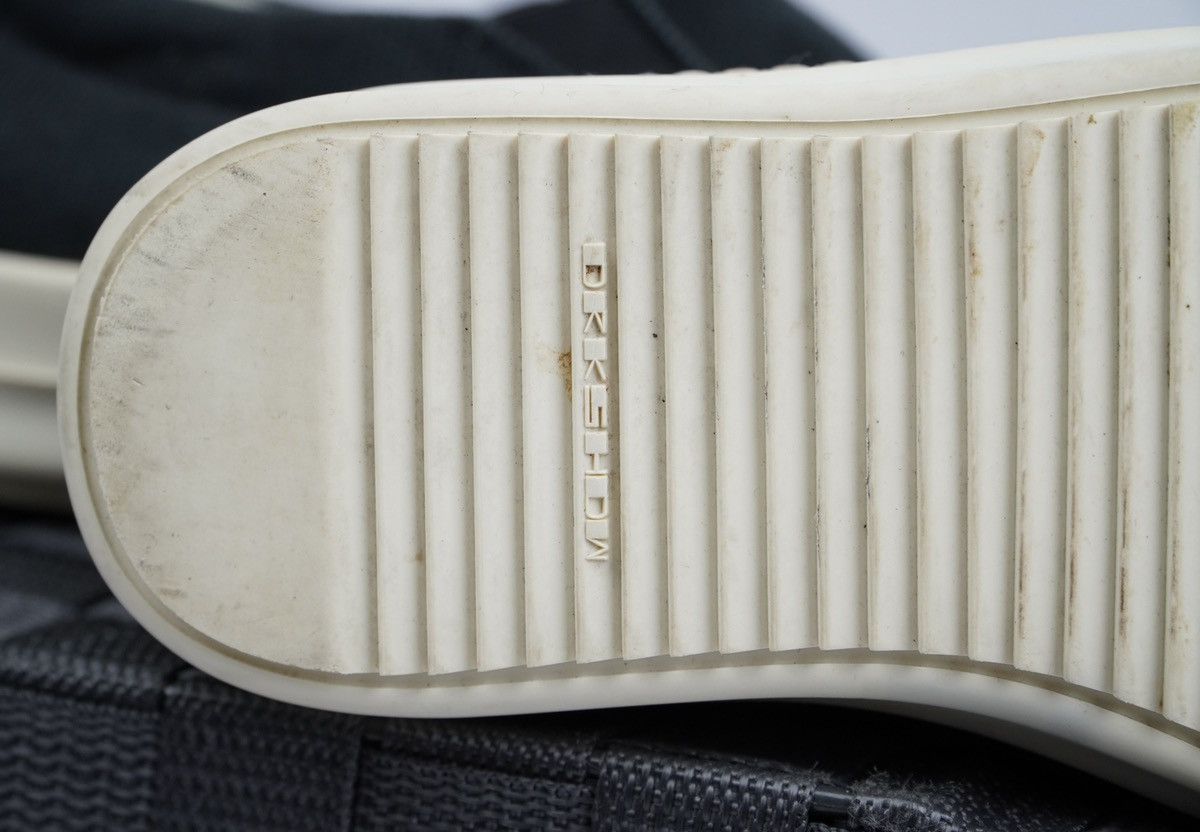 Rick Owens × Rick Owens Drkshdw Rick Owens Drkshdw - Canvass Boat Slip on - Black Size US 5.5 / IT 35.5 - 11 Thumbnail