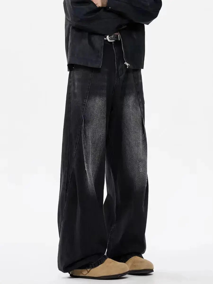 Japanese Brand Vintage American jeans loose casual trousers Size US 32 / EU 48 - 4 Thumbnail