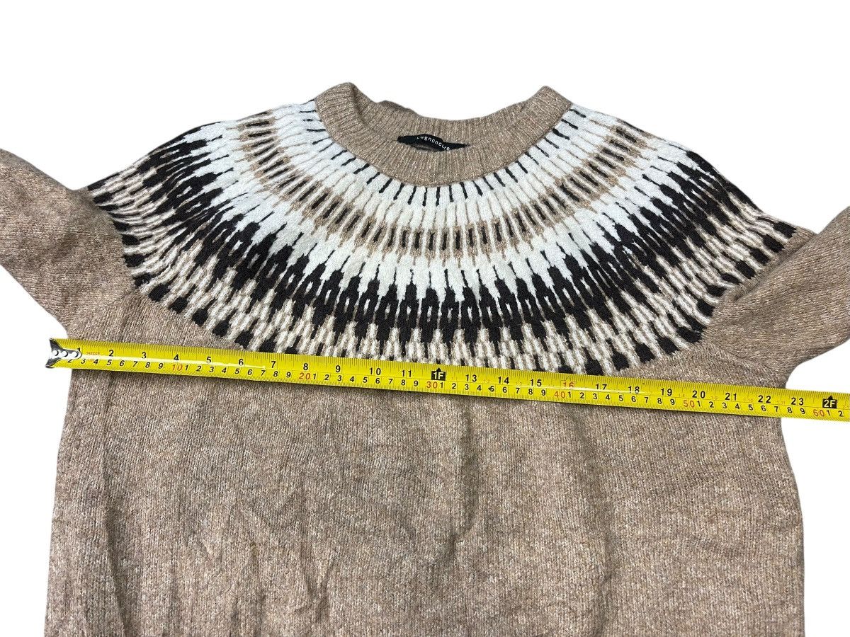 Japanese Brand Vintage Lugnoncure Aztec Pattern Sweater Knitwear Size US M / EU 48-50 / 2 - 4 Thumbnail