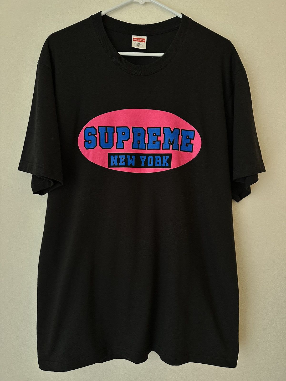 Supreme Supreme New York Tee Size US L / EU 52-54 / 3 - 1 Thumbnail