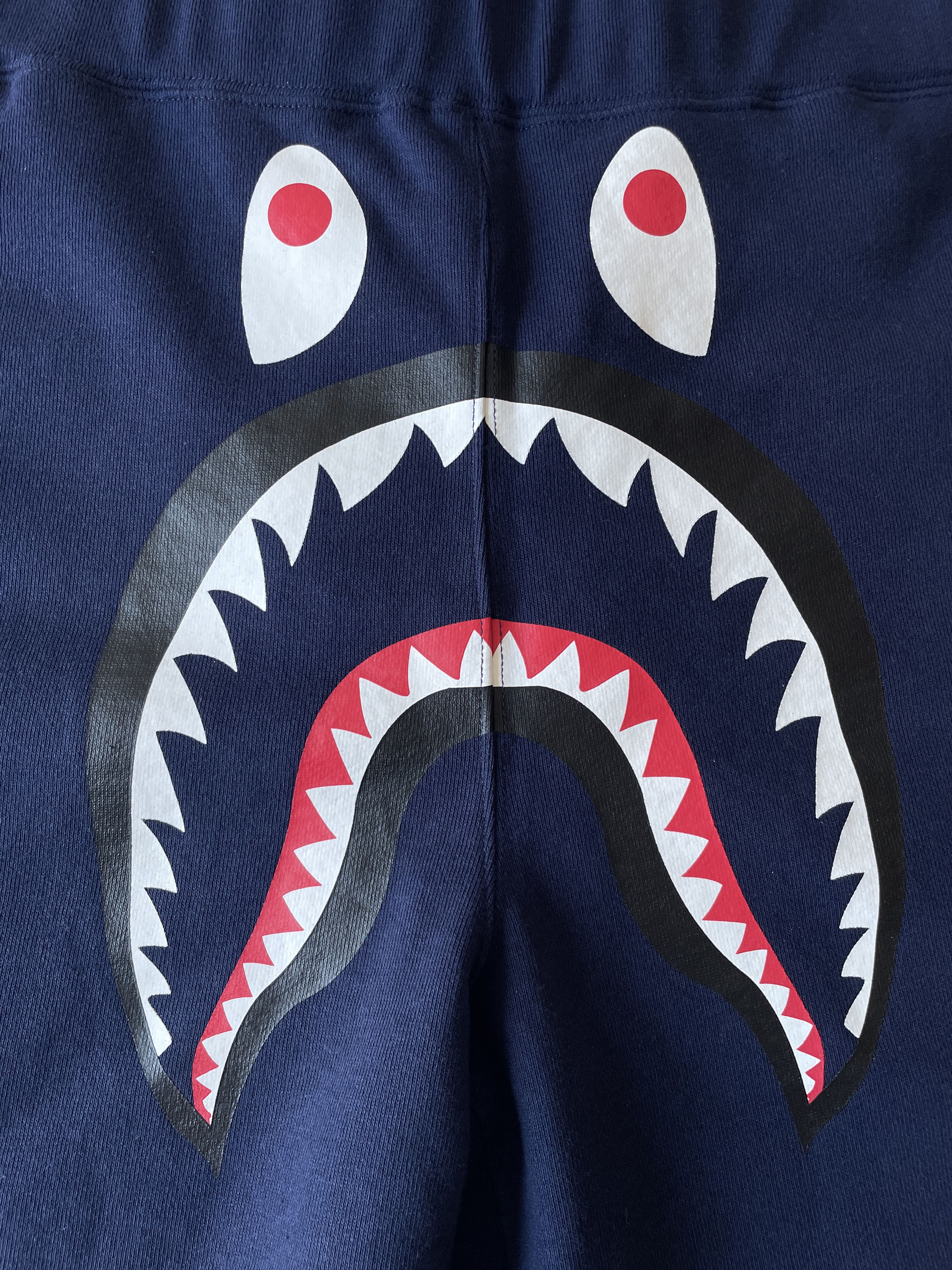 Bape BAPE SHARK SWEAT SHORTS 2022 Size US 36 / EU 52 - 3 Thumbnail