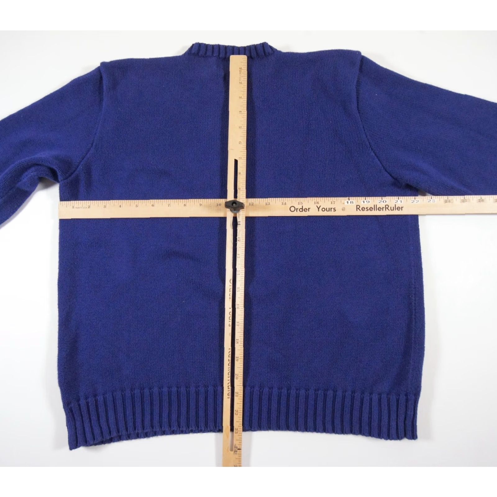 Polo Ralph Lauren VINTAGE Polo Ralph Lauren Men's Sweater XL Knit Crewneck Pullover Preppy Blue Size US XL / EU 56 / 4 - 7 Thumbnail