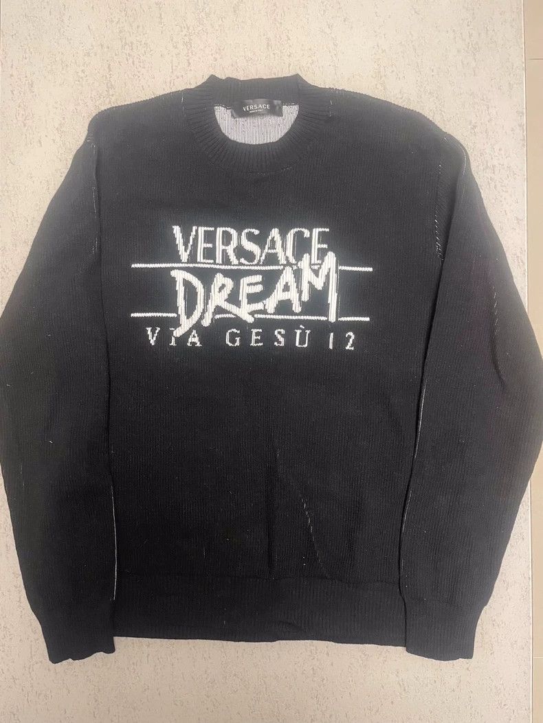 Versace Versace Knitted sweatshirt Size US XL / EU 56 / 4 - 2 Thumbnail