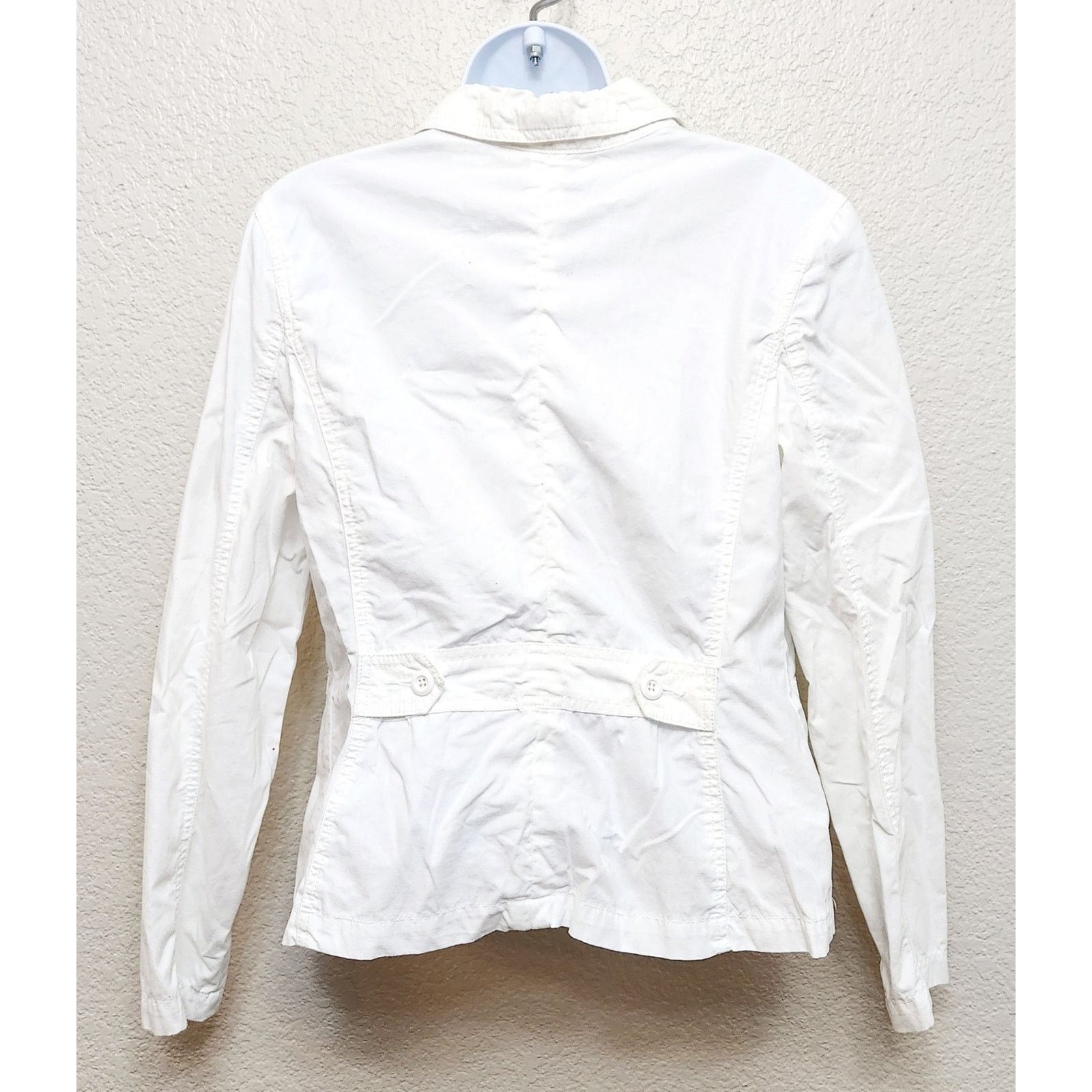 Other Classic Blues White 3 Button Notched Collar Blazer Small Size S / US 4 / IT 40 - 3 Thumbnail