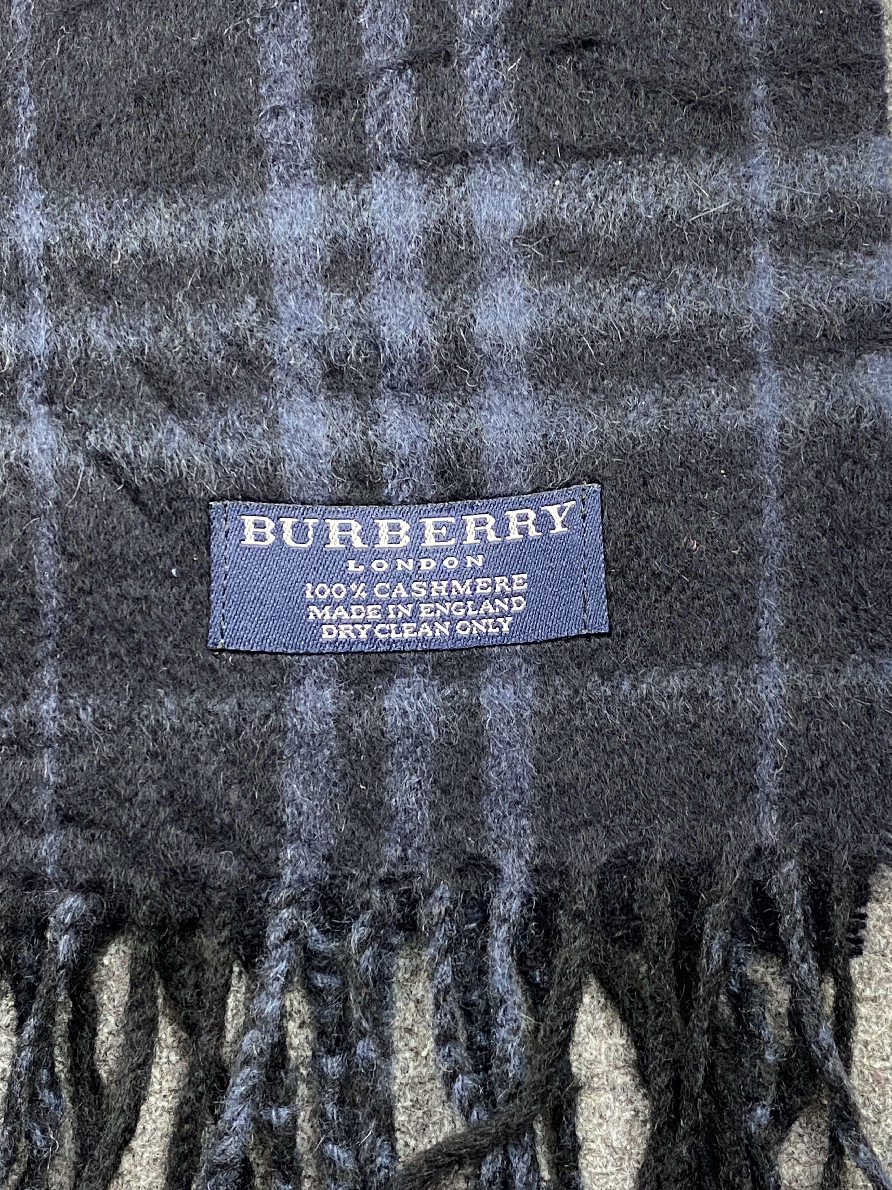 Burberry Burberry Cashmere Scarf / Muffler / Neckwear SC0186 Size ONE SIZE - 8 Thumbnail