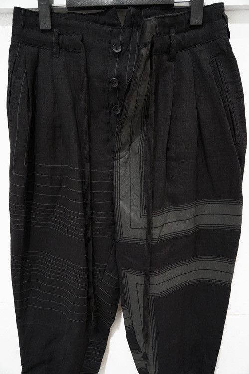 The Viridi-anne BNWT Linen Cuff Pants Square Print - JP 3 US 30-33 Size US 32 / EU 48 - 22 Thumbnail