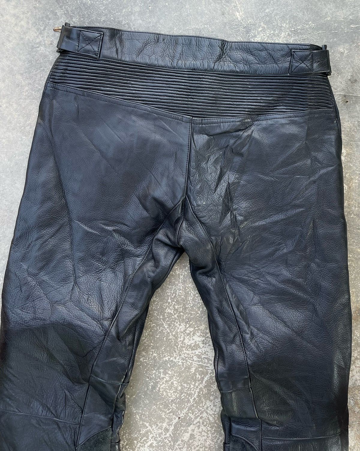 14th Addiction 🔥Vtg Henly Begins by Daytona Genuine Leather Bootcut Pants Size US 31 - 15 Thumbnail