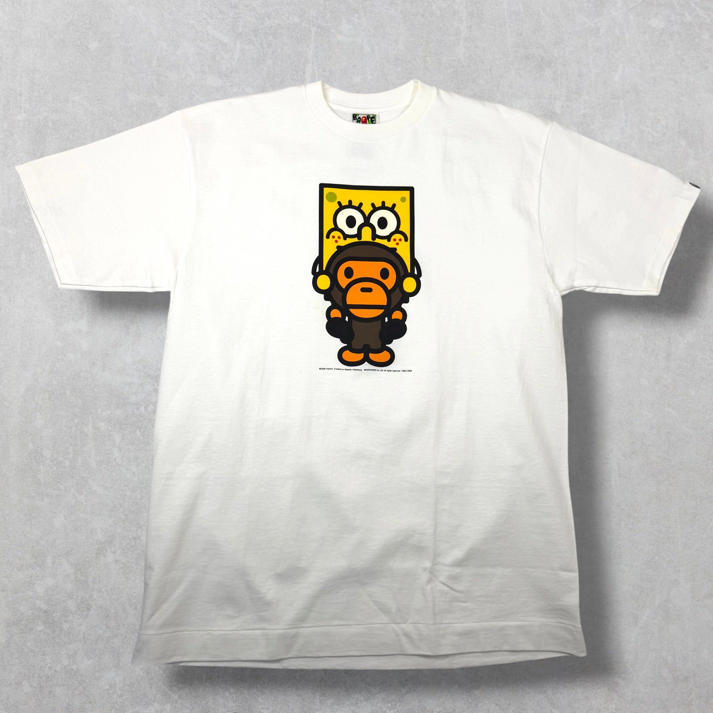 Bape Bape Spongebob Milo Bob Tee L Size US L / EU 52-54 / 3 - 1 Thumbnail