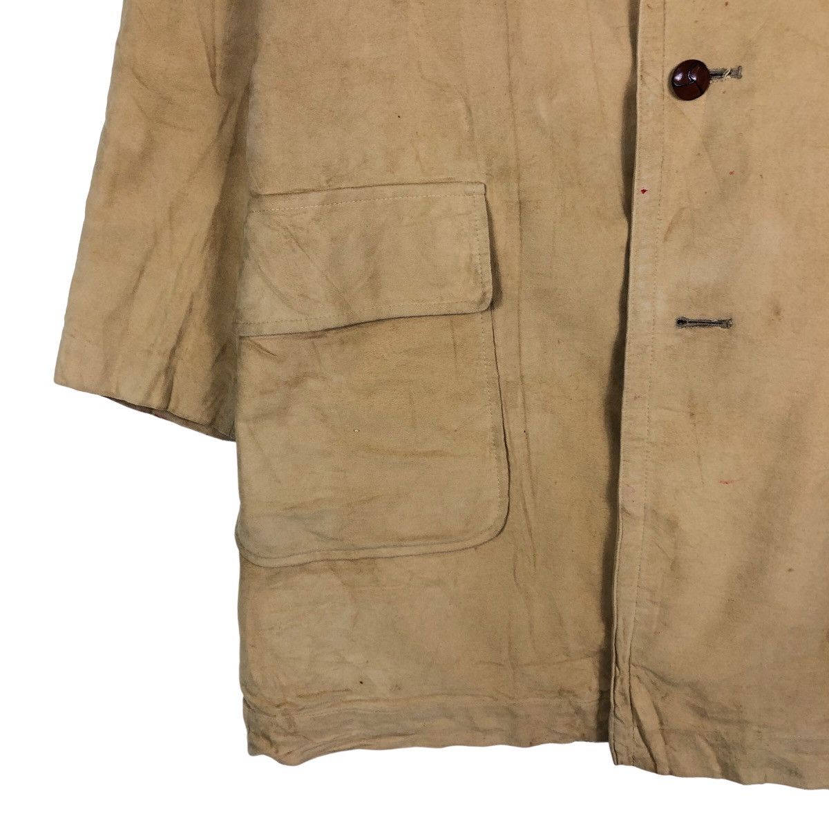 Issey Miyake Vintage Biker Jacket Big Pocket Shearling Fur Lining Martin Size US XL / EU 56 / 4 - 4 Thumbnail