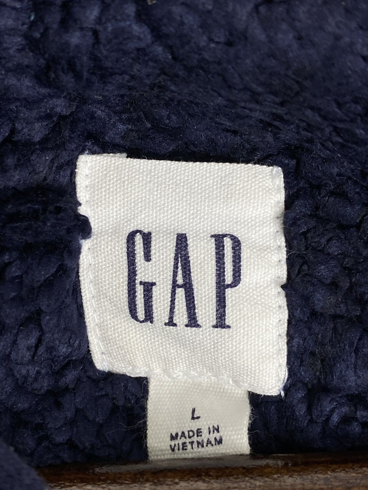 Gap Vintage GAP Fleece Lining Zip Up Hoodies Size US L / EU 52-54 / 3 - 8 Thumbnail
