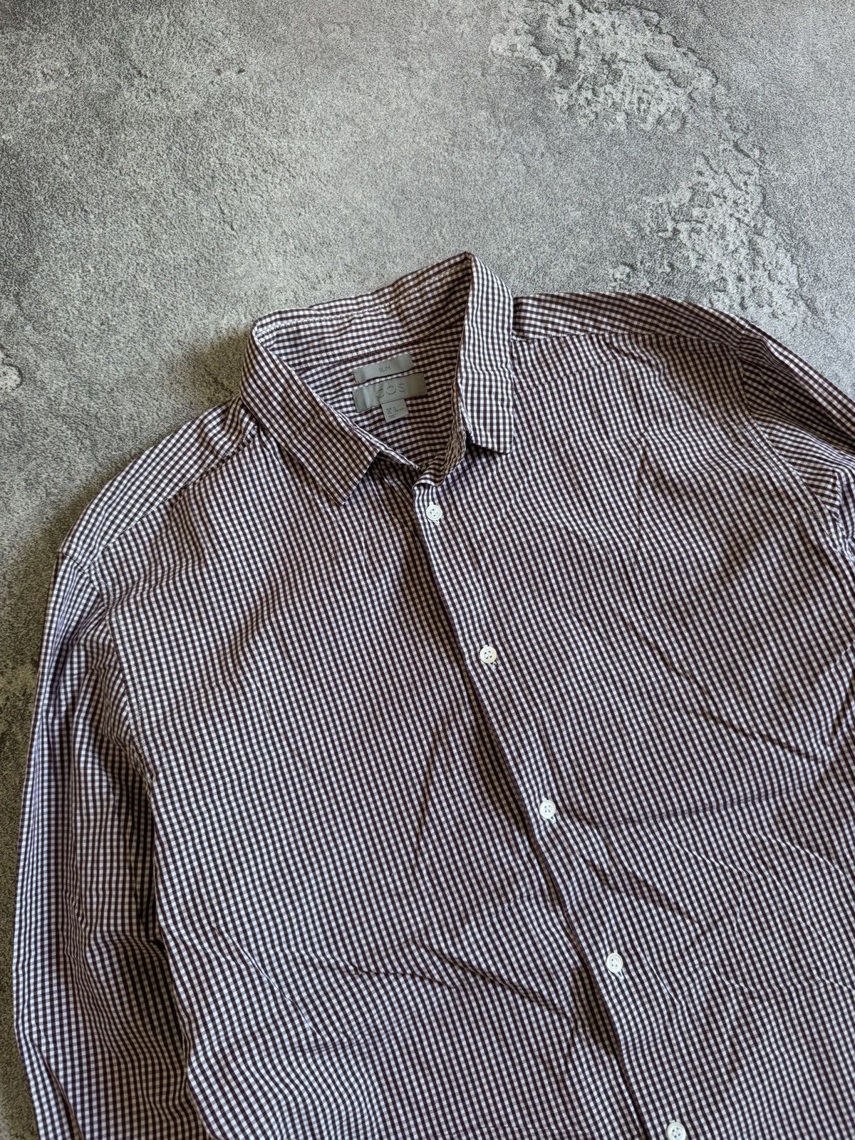 Cos COS 41EUR/US16 Checkered button up shirt long sleeve Size US S / EU 44-46 / 1 - 2 Thumbnail