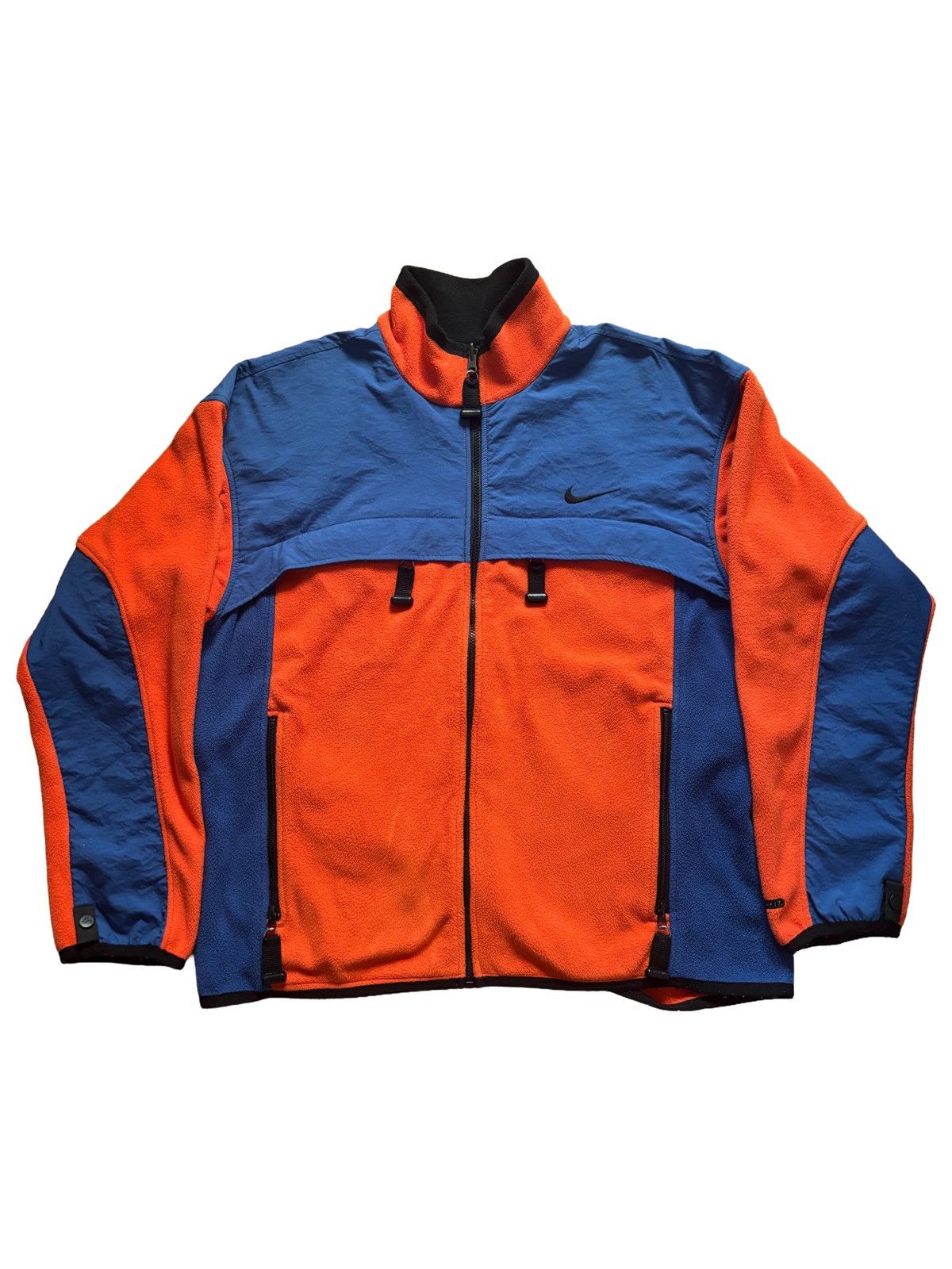 Nike ACG Nike ACG Vintage Blue/Orange 3-Layer Fleece Jacket US L Size US L / EU 52-54 / 3 - 1 Thumbnail