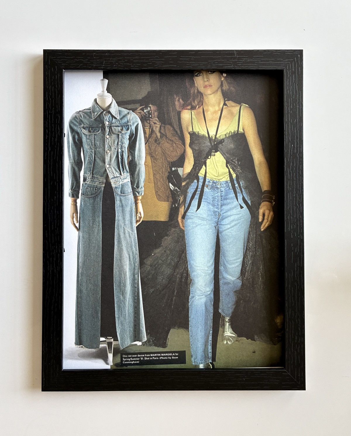 Maison Margiela Maison Margiela Archive Fashion runway photo framed 9x12 Size ONE SIZE - 1 Thumbnail