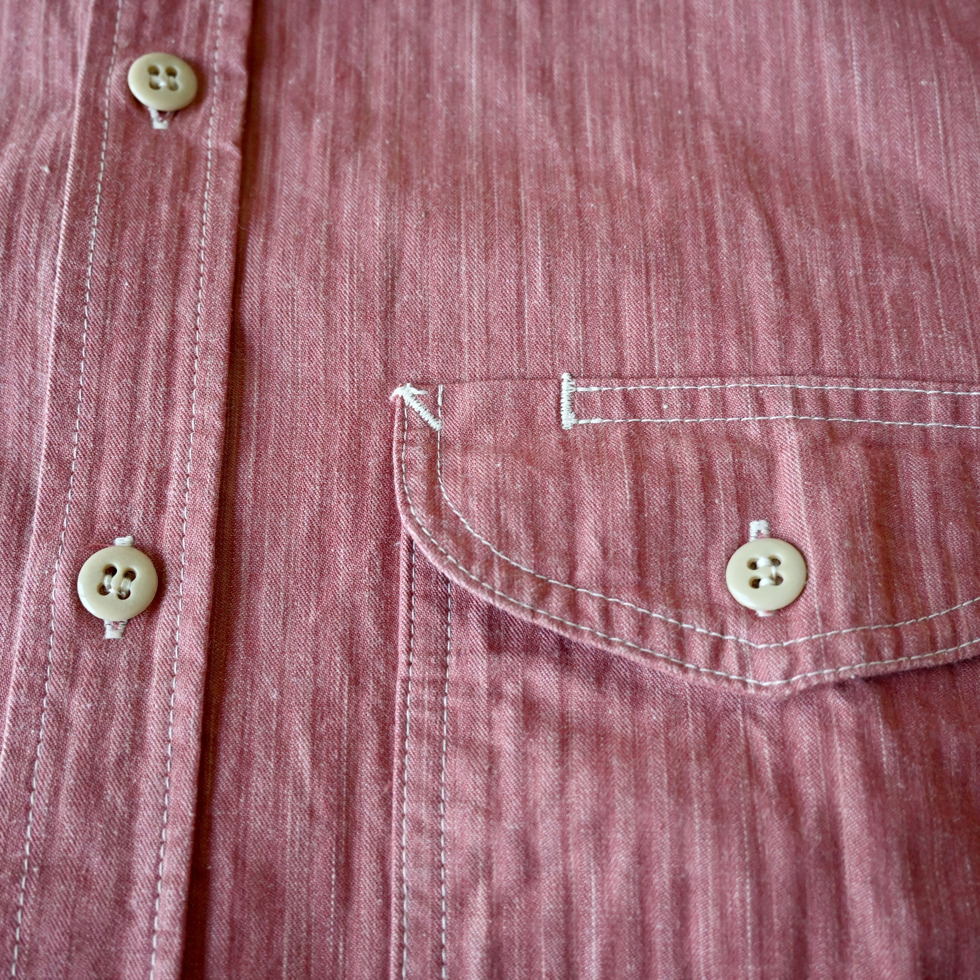 Sugar Cane VTG 1990s Sugar Cane work shirt, HBT cotton, made in Japan Size US L / EU 52-54 / 3 - 19 Thumbnail