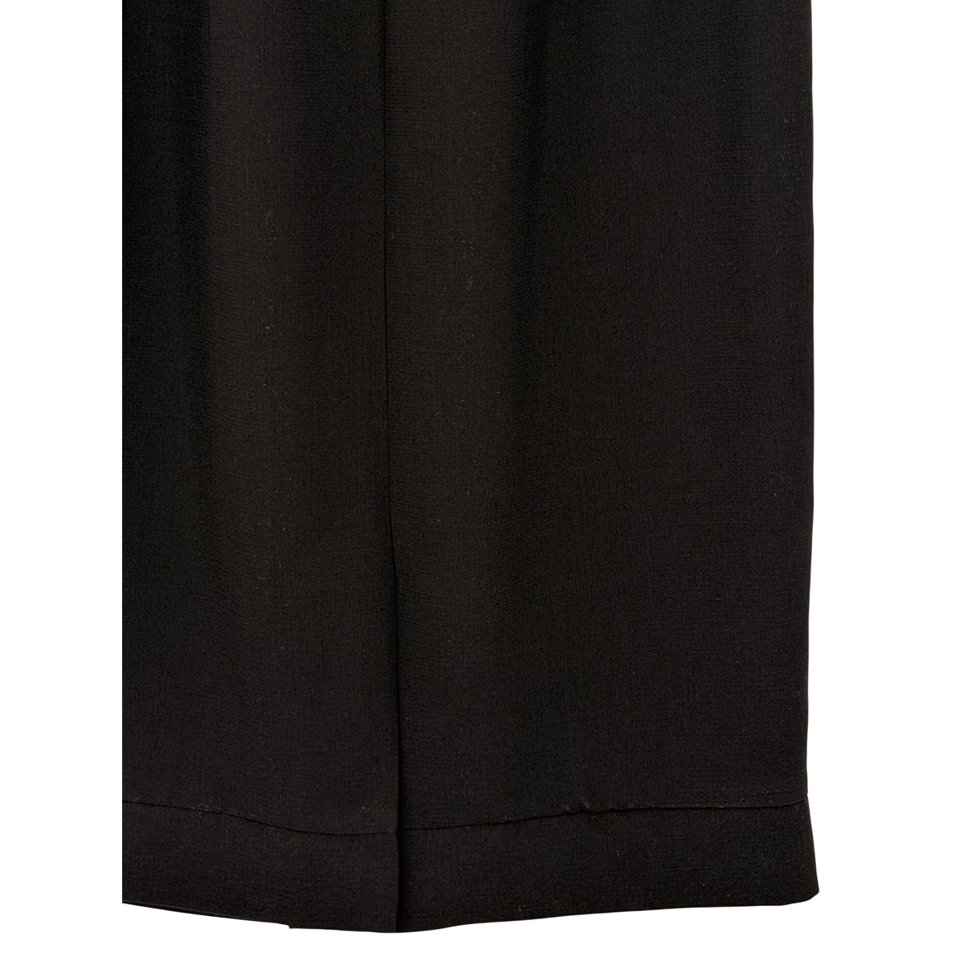 Calvin Klein NWT Calvin Klein Black Cap Sleeve Sheath Dress | Quiet Luxur Size S / US 4 / IT 40 - 10 Thumbnail