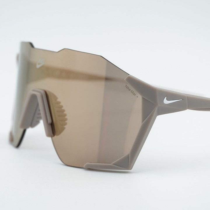 Nike NIKE CHARGED SHIELD IB3518X 009 Sunglasses Grey Shield Frame Size ONE SIZE - 3 Thumbnail