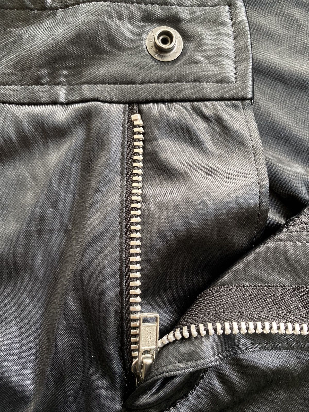 Issey Miyake Vintage Issey Miyake Rubber Polyester Black Spandex Pants Size 29" - 4 Thumbnail