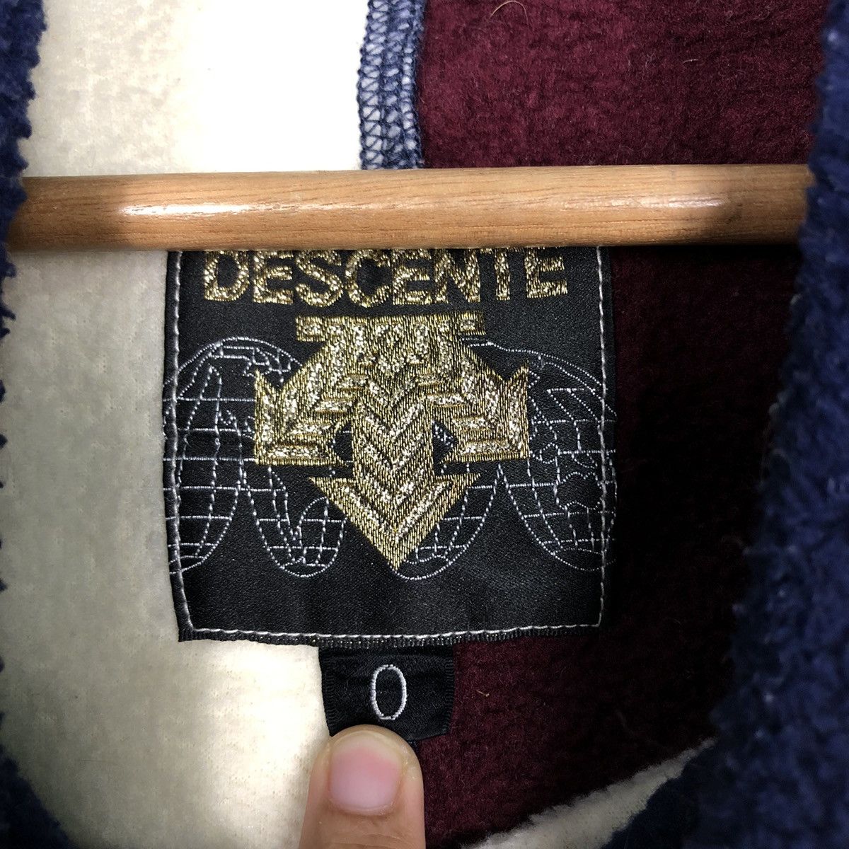 Descente × Japanese Brand × Vintage 📌Vintage Half Zipper Anorak Jacket Fleece Descente Polartec Size US M / EU 48-50 / 2 - 16 Thumbnail