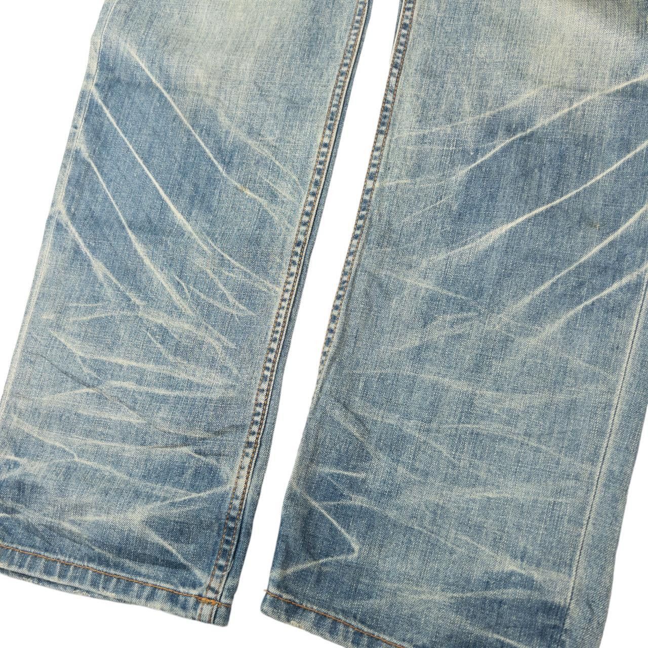 Other Vintage Koi Fish Embroidered Japanese Denim Jeans Size W32 Size 32" / US 10 / IT 46 - 6 Thumbnail