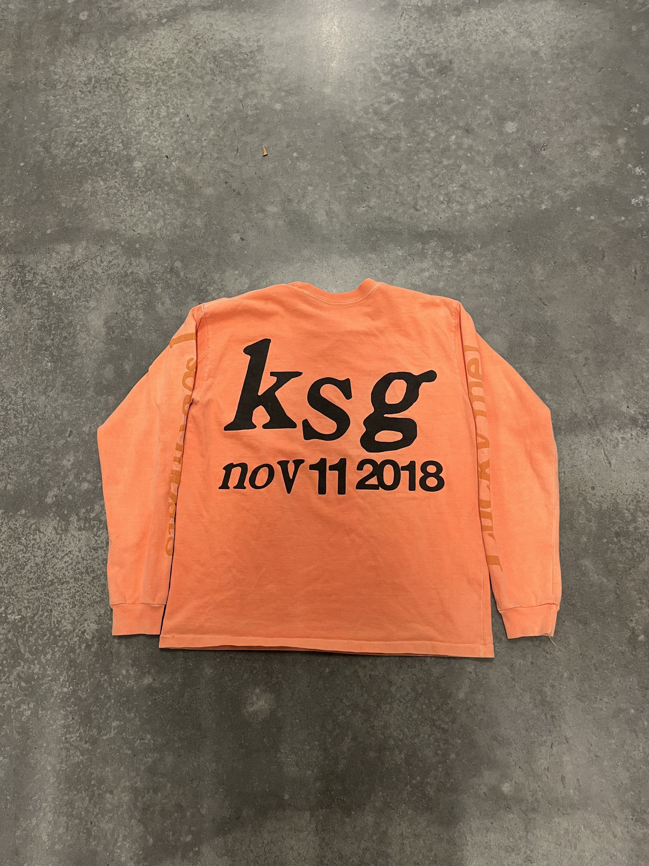 Cactus Plant Flea Market × Kanye West Kids See Ghosts CPFMT Shirt ORANGE CATUS PLANT FLEA MARKET Size US M / EU 48-50 / 2 - 3 Thumbnail