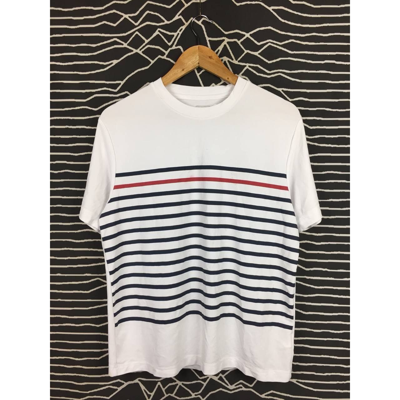 Japanese Brand × Vintage Closshi Cool Classic Nautical Stripe Japanese Brand Tee Size US M / EU 48-50 / 2 - 1 Thumbnail