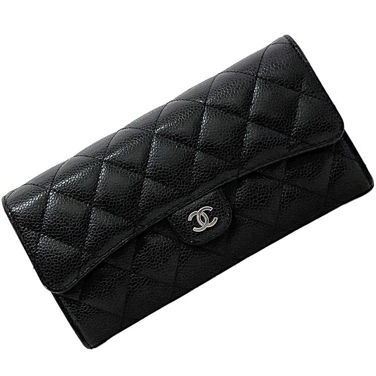 Chanel CHANEL Black Leather Size ONE SIZE - 1 Thumbnail