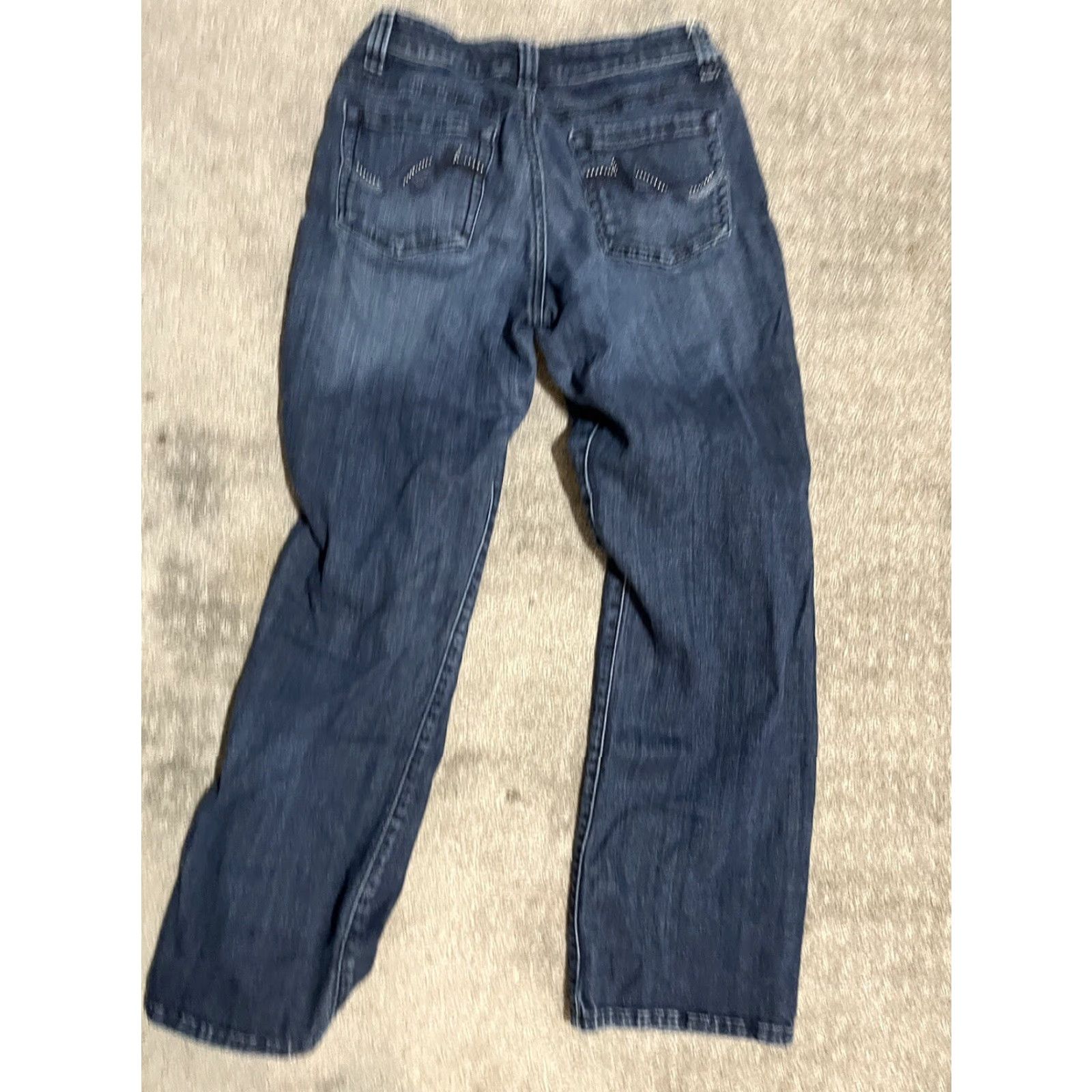 Lee Lee Jeans Women 26 Blue Denim Bootcut Slender Secret Low Rise 26x27 Slim Classic 5-Pocket Denim Jeans Size 26" / US 2 / IT 38 - 3 Thumbnail