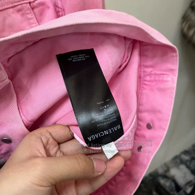 Balenciaga Balenciaga Pink Front Embroidered Jacket Size XXS / US 00 / IT 34 - 7 Thumbnail