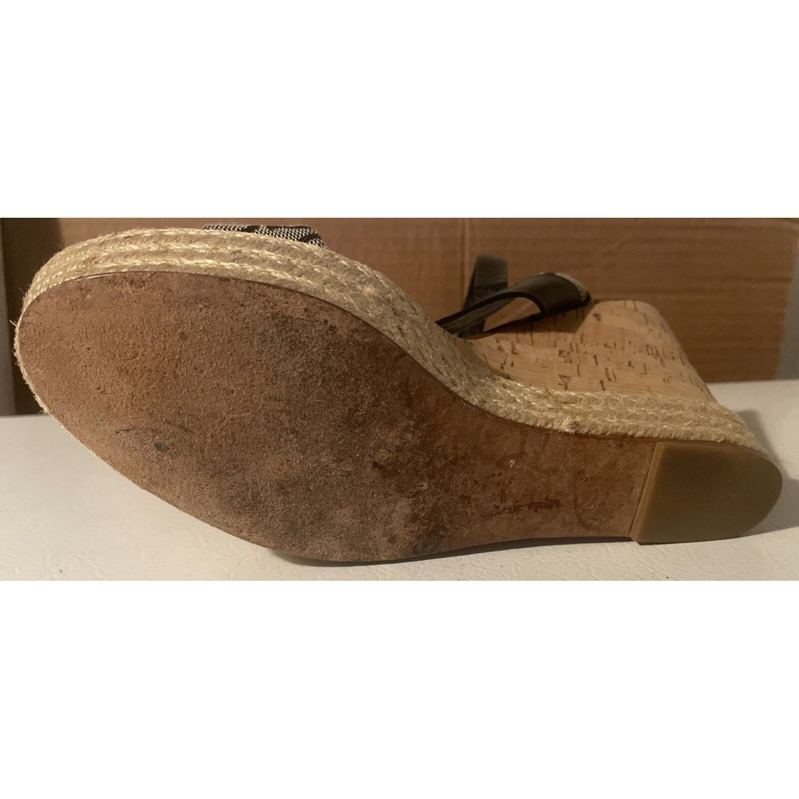 Coach Coach Black platform wedge sandals Shoes size 7.5 B Size US 7.5 / IT 37.5 - 7 Thumbnail