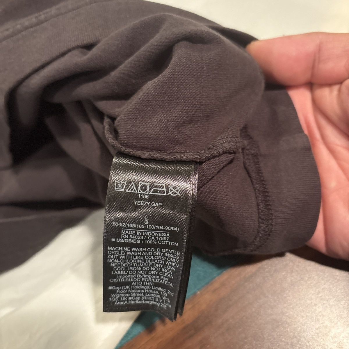 Gap × Yeezy Yeezy YZY x GAP T Shirt Engineered By Balenciaga black Large Size US L / EU 52-54 / 3 - 4 Thumbnail