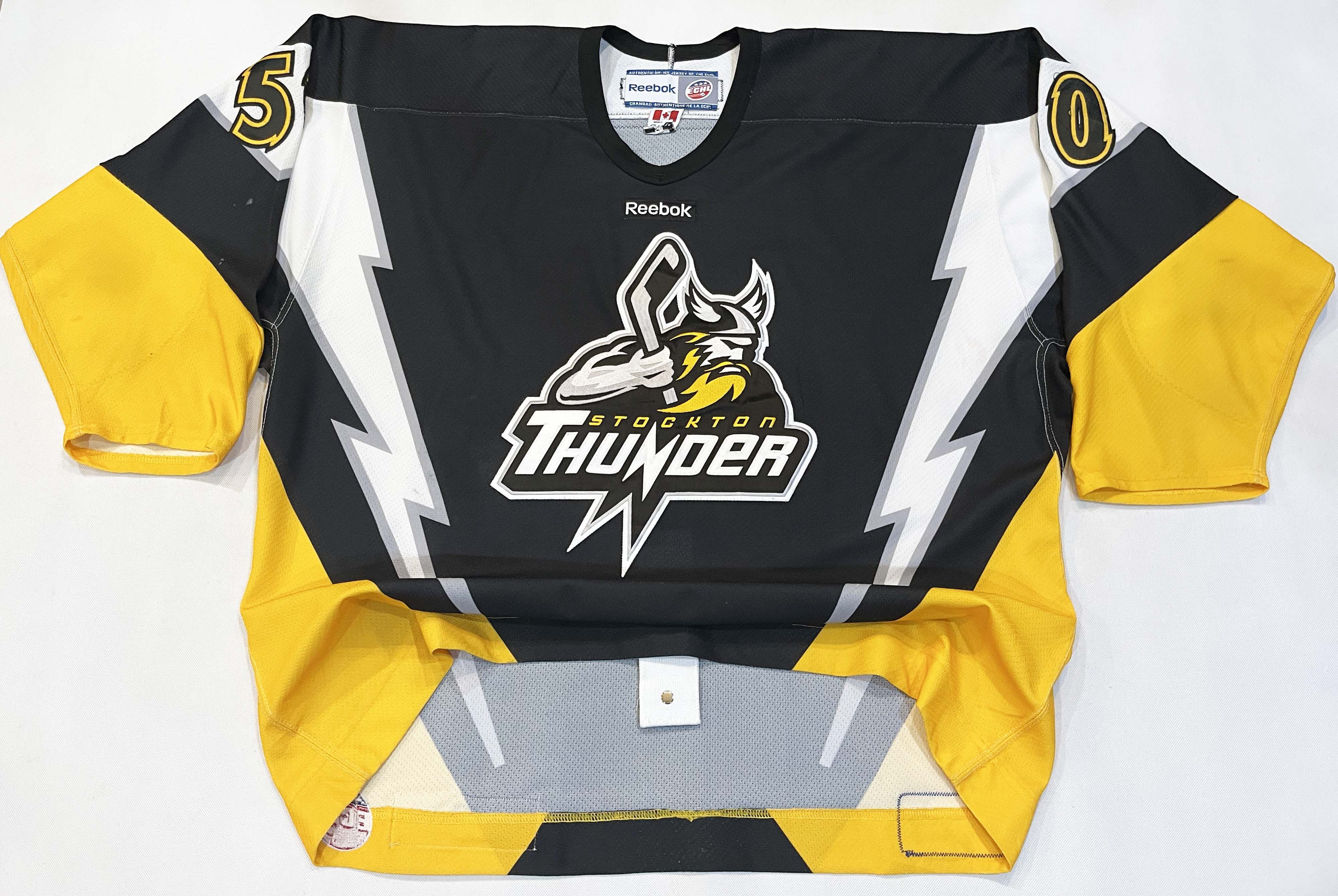Reebok Reebok Authentic Stockton Thunder OWUYA #50 Hockey Jersey Size US XXL / EU 58 / 5 - 1 Thumbnail