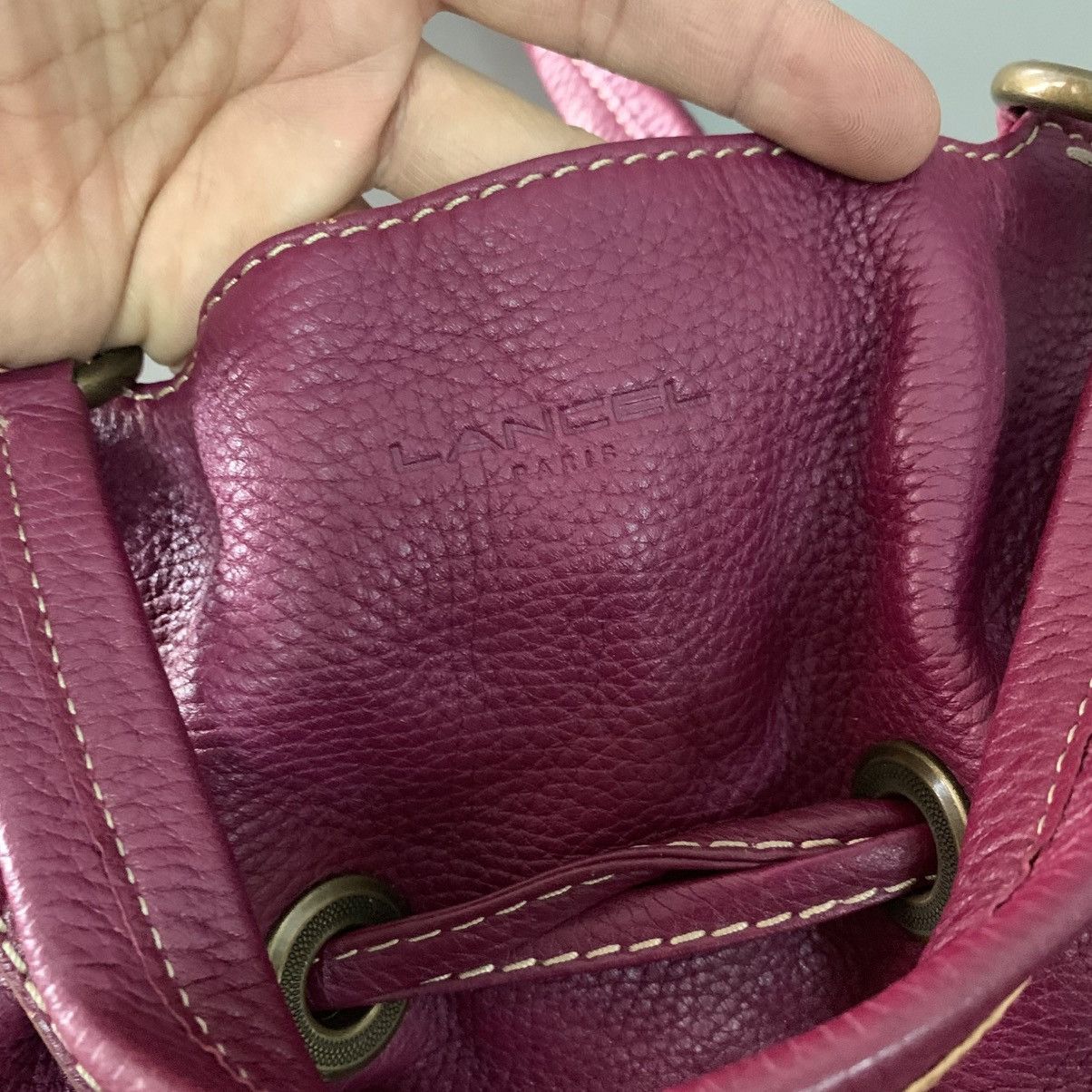 Lancel Lancel Paris Leather Shoulder Bag Size ONE SIZE - 3 Thumbnail