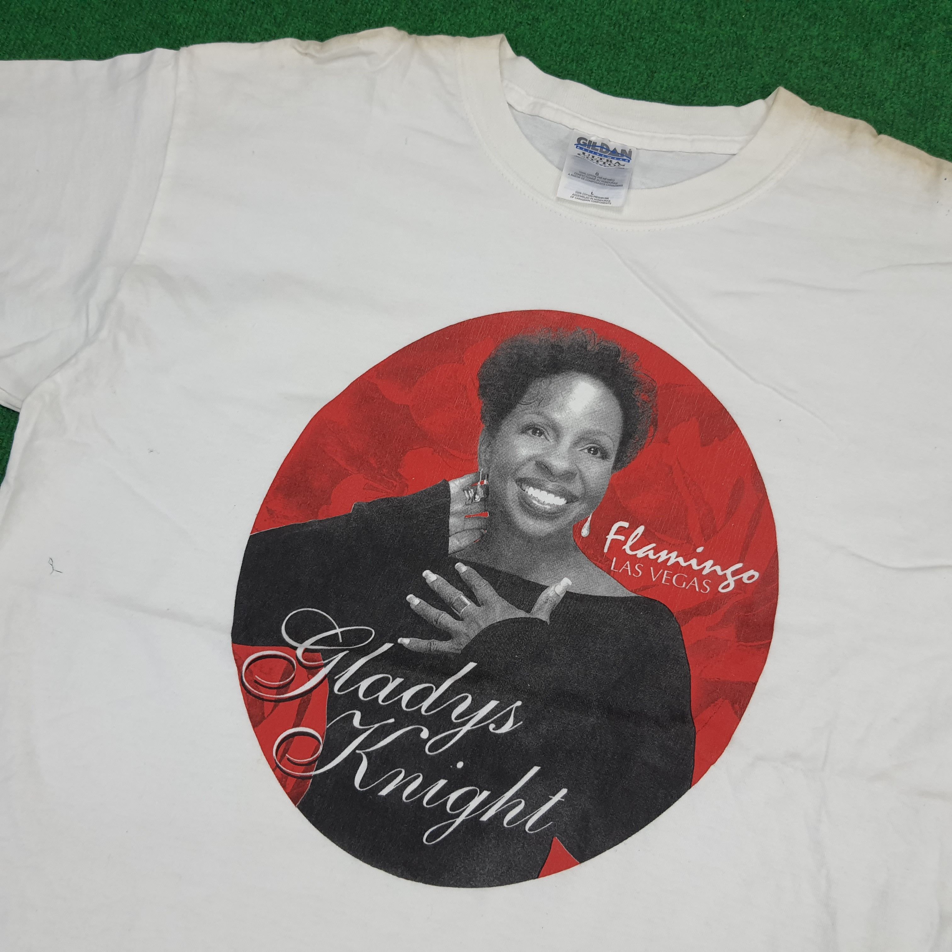 Vintage Vintage Gladys Knight Flamingo Las Vegas Show T-shirt Size US L / EU 52-54 / 3 - 2 Thumbnail