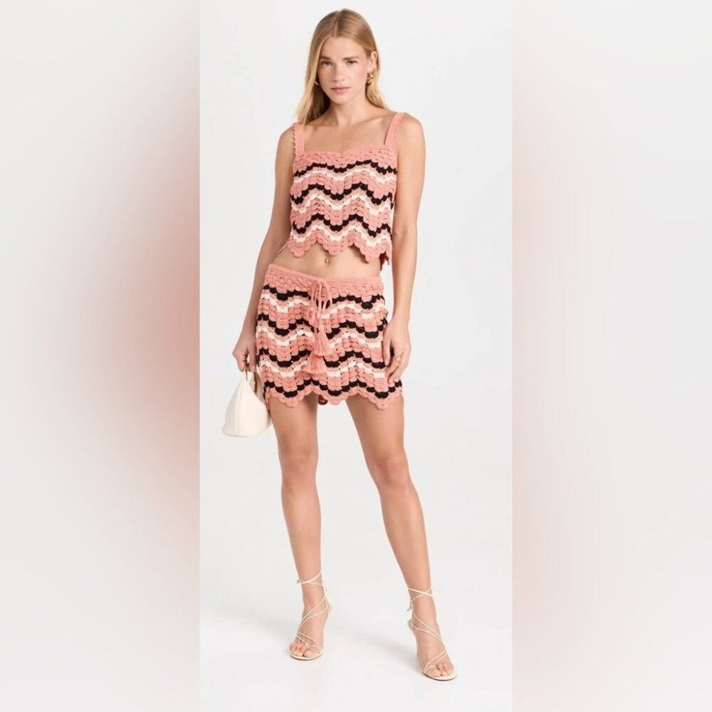Other BNWT Escvdo Marea Crochet Top Size XS Size XS / US 0-2 / IT 36-38 - 3 Thumbnail