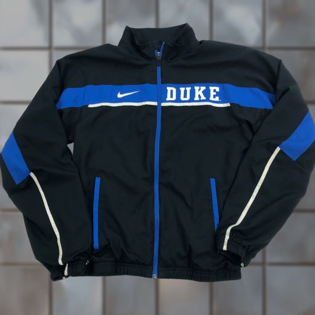 Nike Nike Elite Jacket Mens Small Duke University Full Zip Track Jacket Size US S / EU 44-46 / 1 - 1 Thumbnail