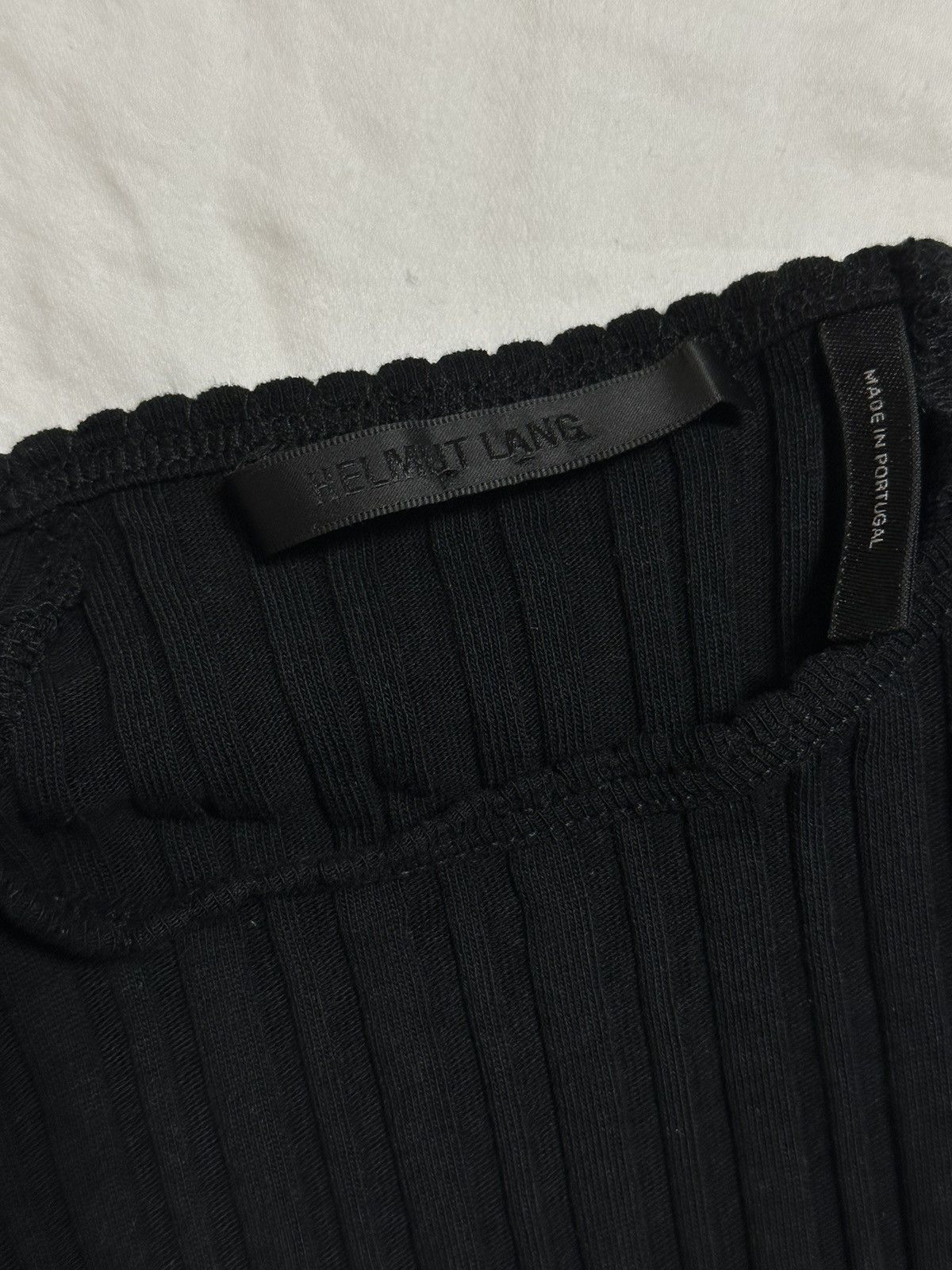 Helmut Lang Ribbed Helmut Lang Shirt Size XS / US 0-2 / IT 36-38 - 2 Thumbnail