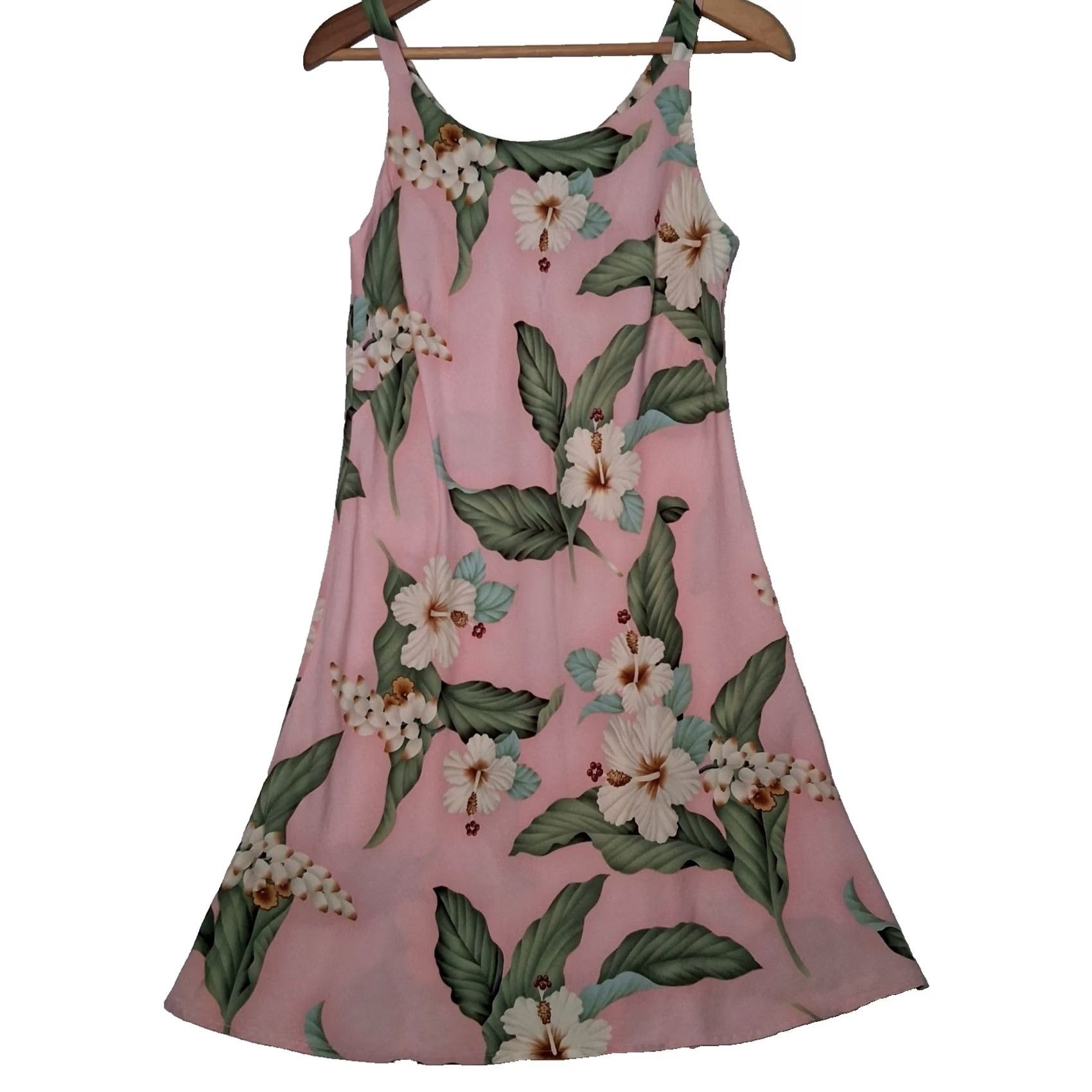 IOLANI VINTAGE IOLANI Pink Tropical Hawaiian Aloha Dress Small Womens READ Size S / US 4 / IT 40 - 2 Thumbnail