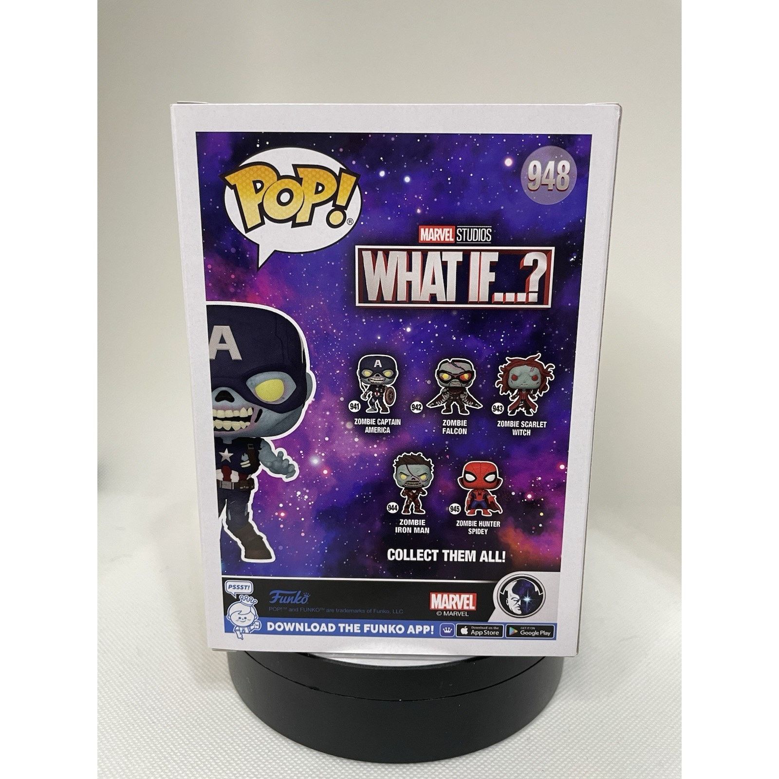 Marvel Comics Funko Pop! Zombie Captain America - Funko (Exclusive) #948 Size ONE SIZE - 5 Thumbnail