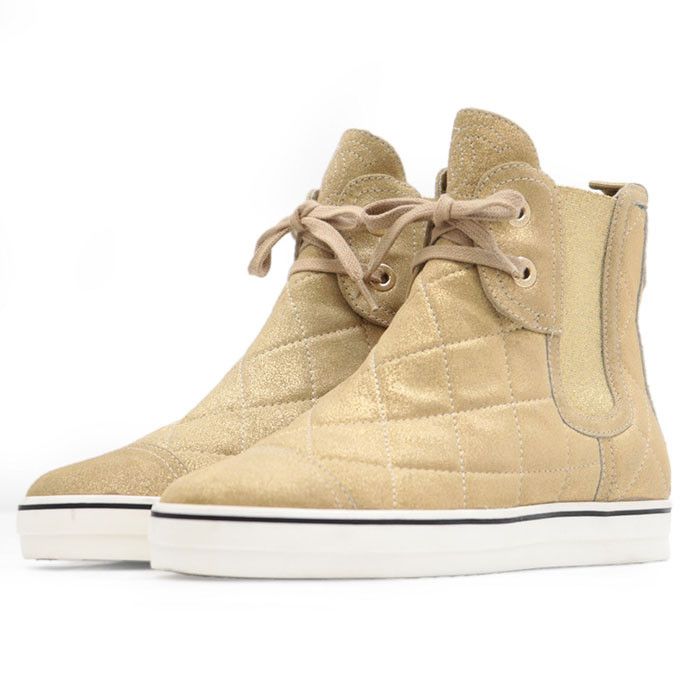 Chanel Chanel G28925 Monogram Suede Sneakers Leather Shoes G28925 DUTY FREE for USA