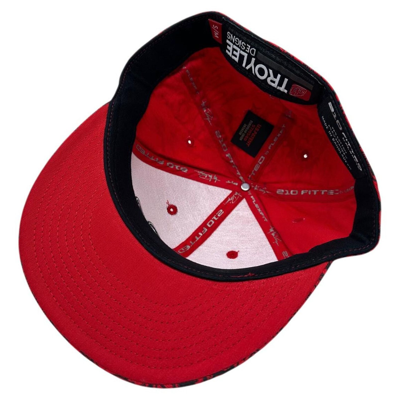 Other Troy Lee Designs Hat All Over History Print 210 Flex Fit Cap Size ONE SIZE - 5 Thumbnail
