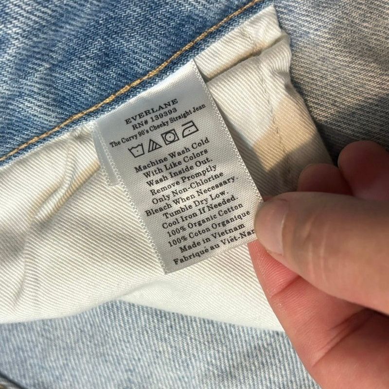 Everlane NWOT Everlane The Curvy 90s Cheeky Straight Jean Size 32R Size 32" / US 10 / IT 46 - 4 Thumbnail