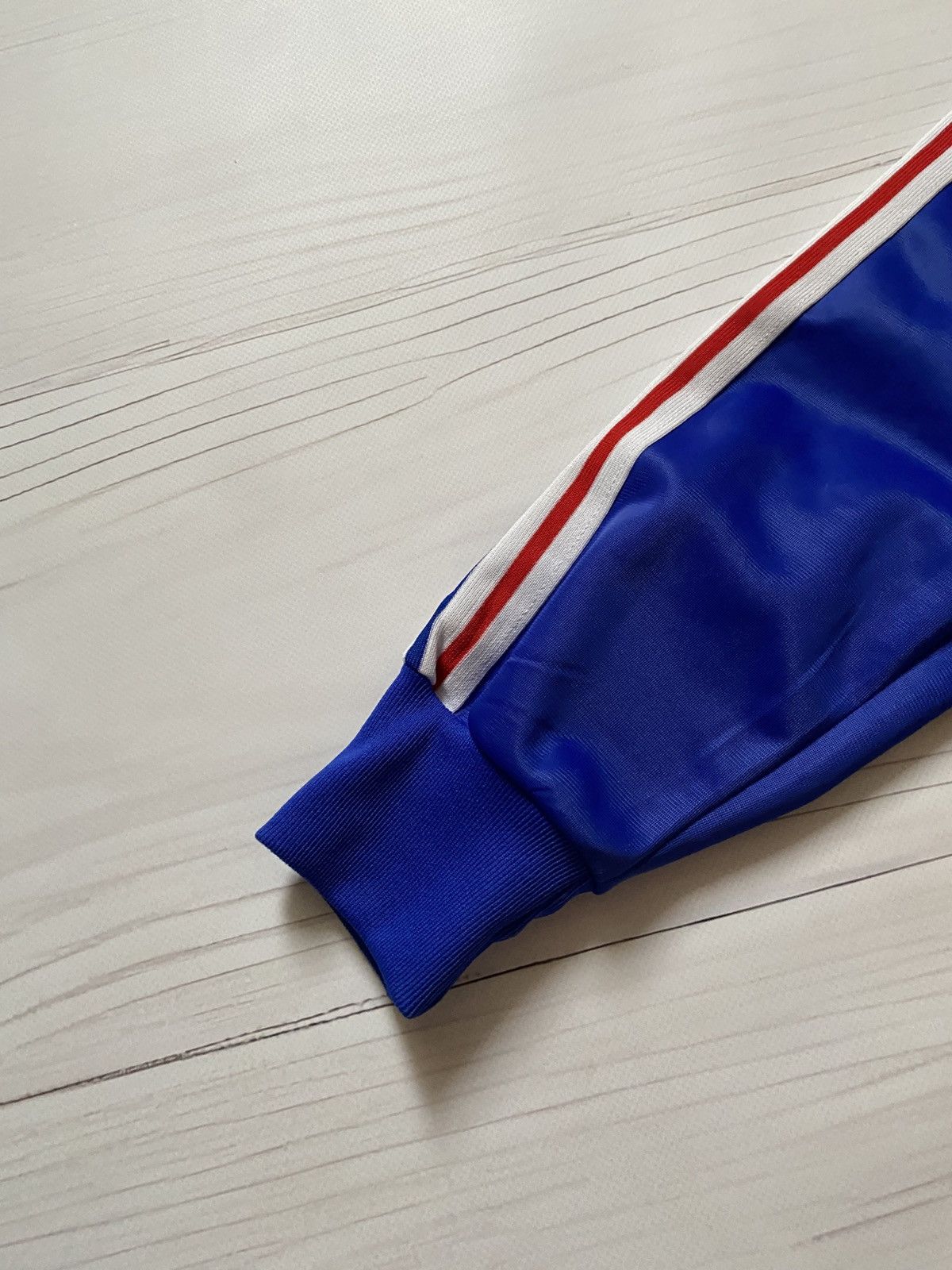 Adidas Vintage Retro Adidas Ventex France 80’s track jacket soccer Size US M / EU 48-50 / 2 - 13 Thumbnail