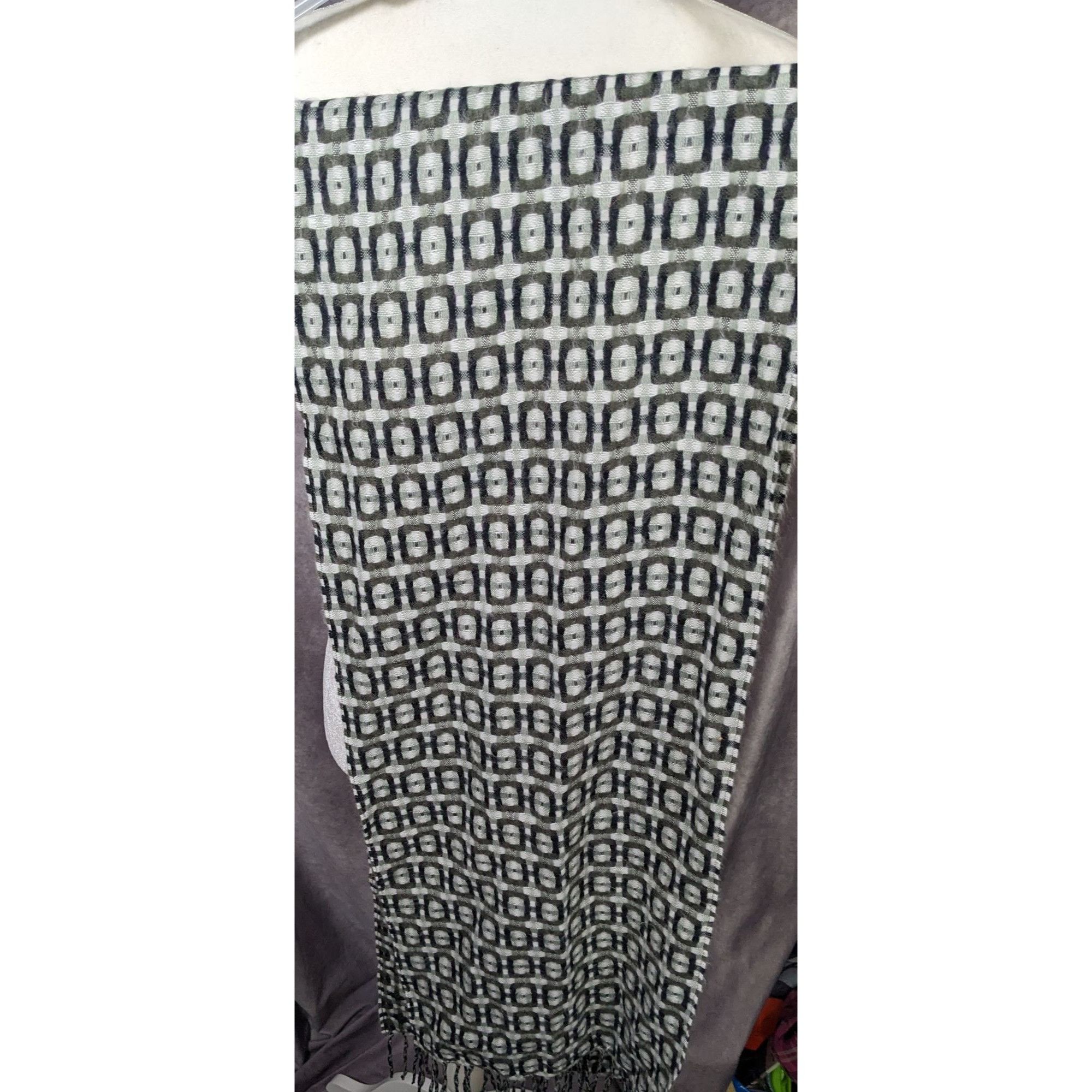 Other D&Y Softer Than Cashmere Geometric Korean Scarf Size ONE SIZE - 7 Thumbnail