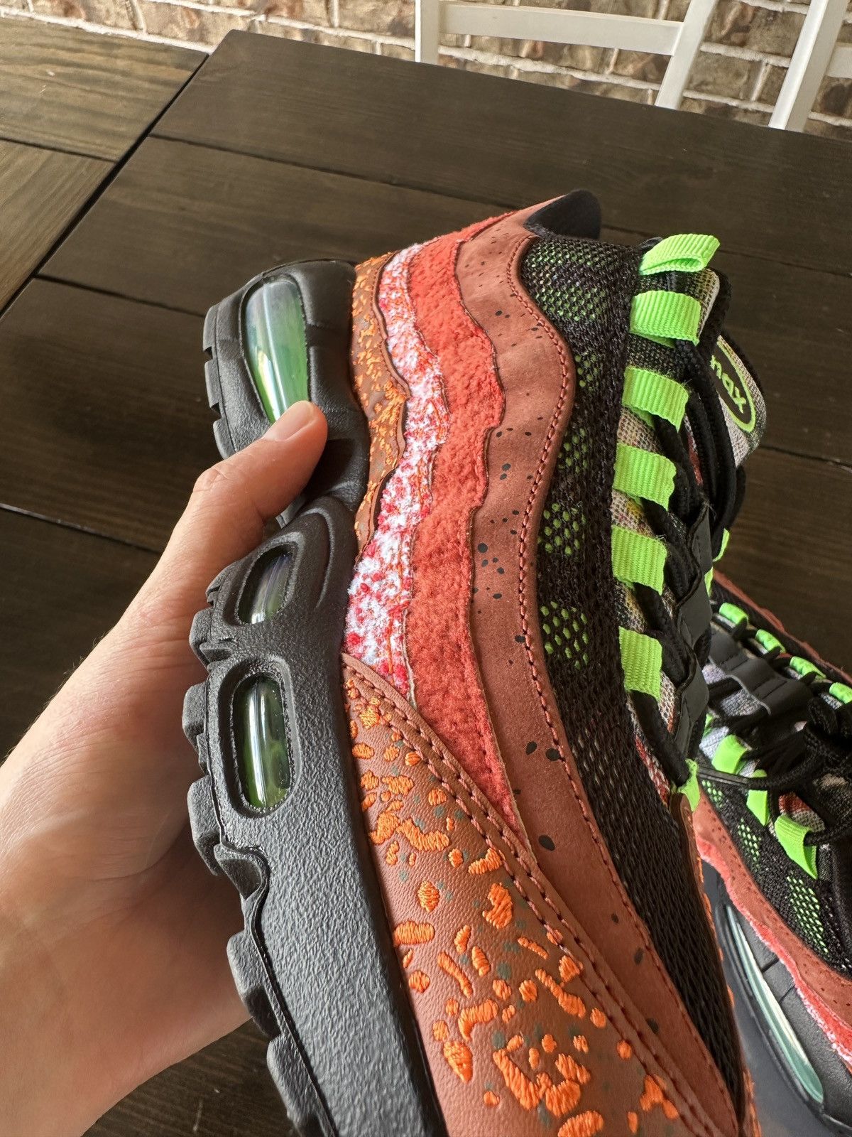 Nike Nike Air Max 95 Family Reunion City Pack Hong Kong Red Clay Size US 8 / EU 41 - 12 Thumbnail