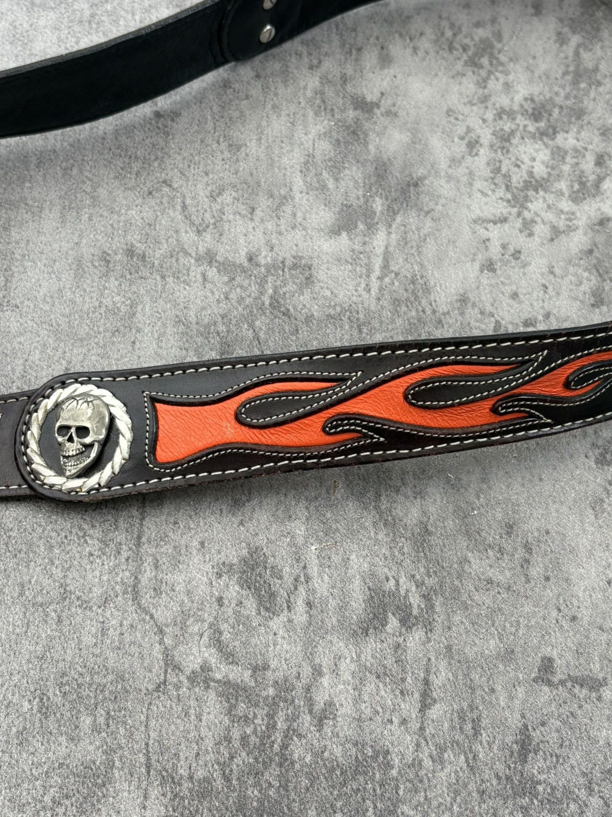 Other Ed Hardy Men's Live To Ride Reversible Belt Size ONE SIZE - 7 Thumbnail