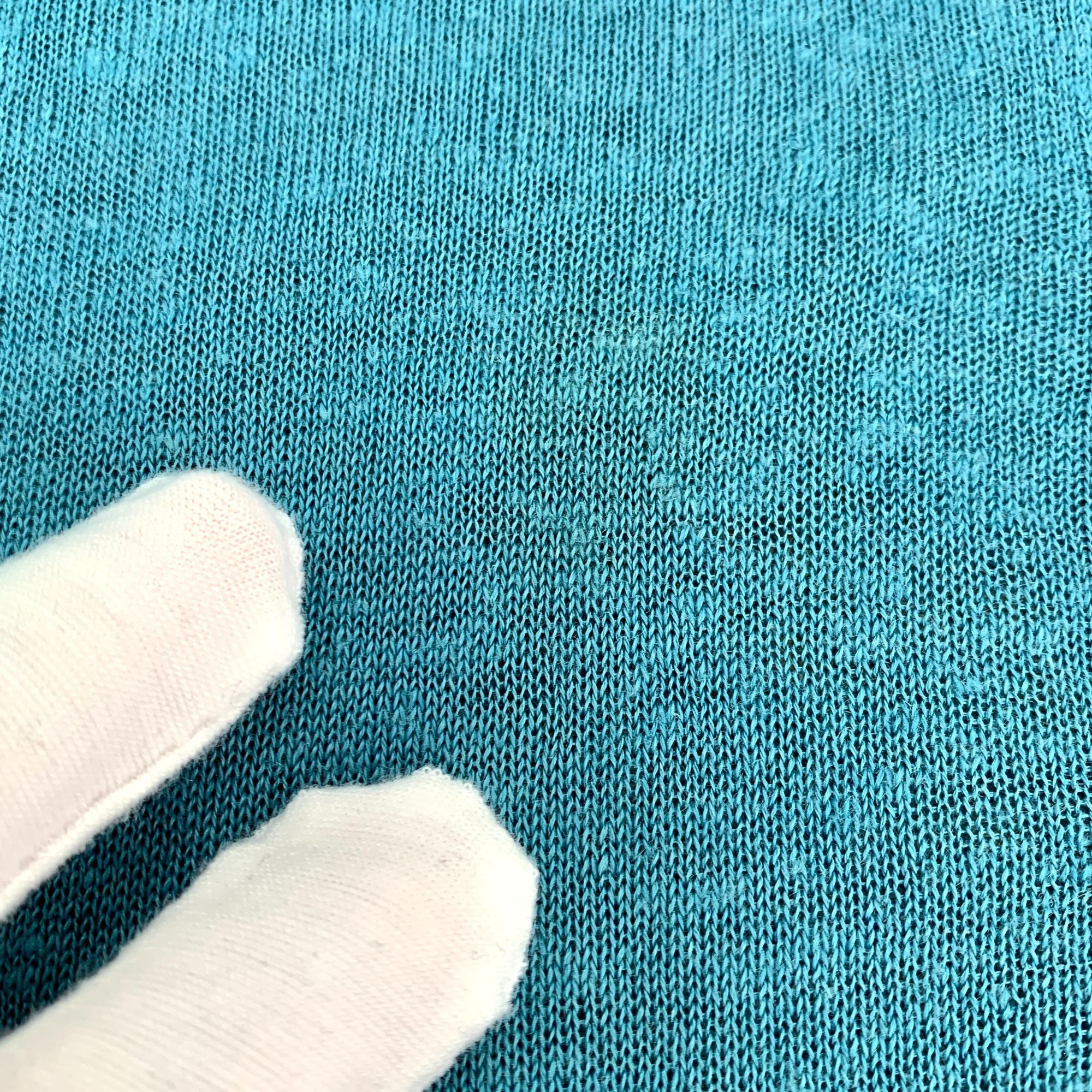 Hermes Hermès Blue Collared Wool Knit Short-Sleeve (Size L) Size US L / EU 52-54 / 3 - 4 Thumbnail