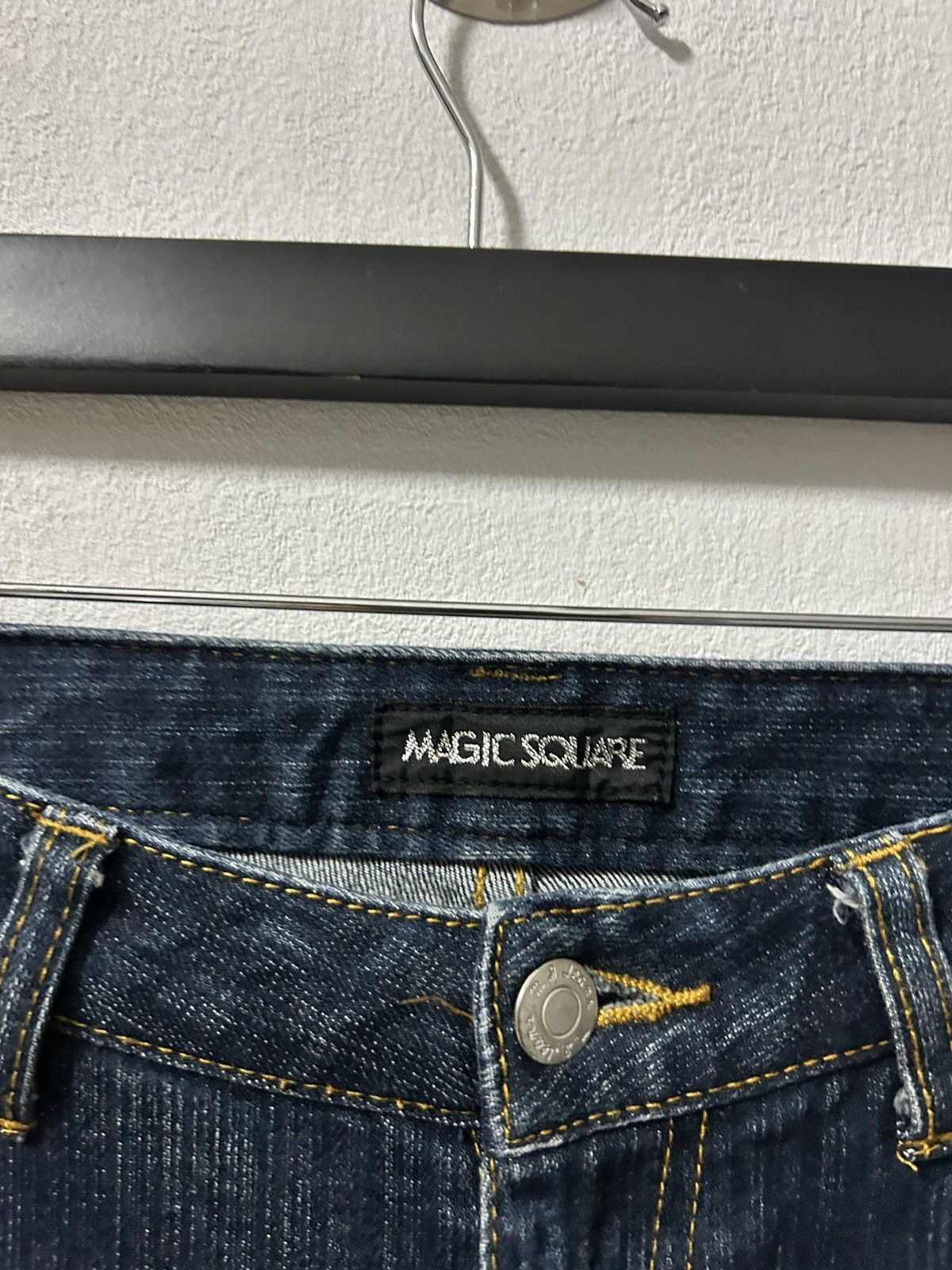 Japanese Brand Magic square flare jeans Size 27" / US 4 / IT 40 - 4 Thumbnail